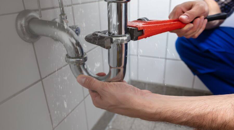 Slab Leak Detection in Lower Brule, SD